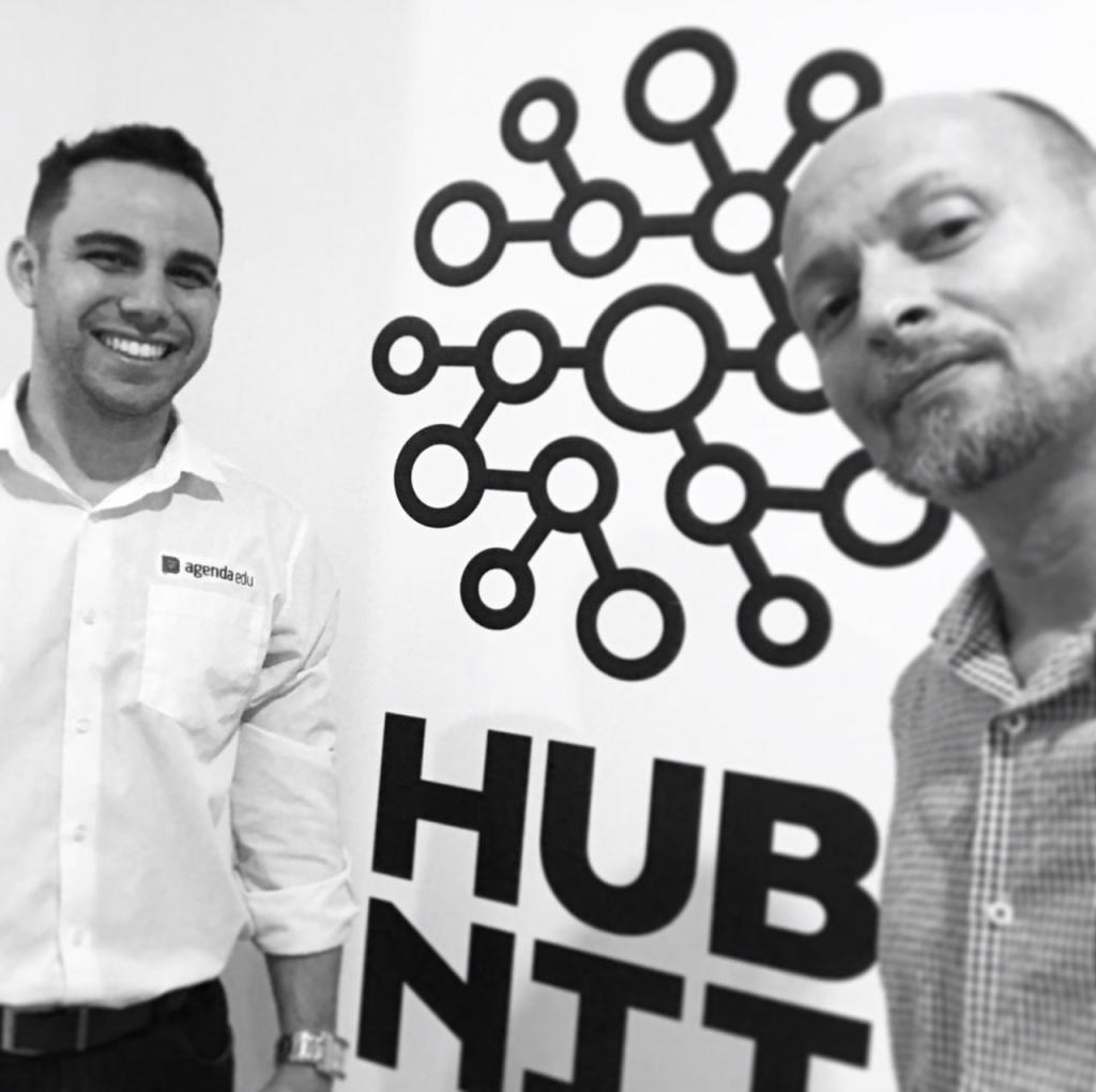 Visita da AGENDAEDU ao&nbsp;HUBNIT