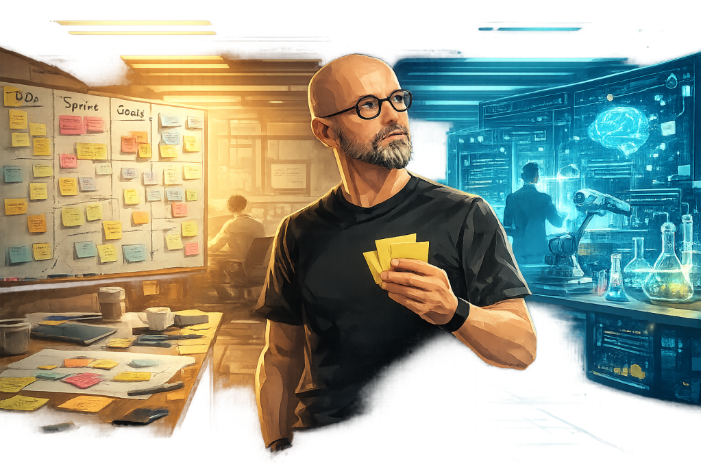 Agilidade não é um método. É um jeito de&nbsp;pensar.